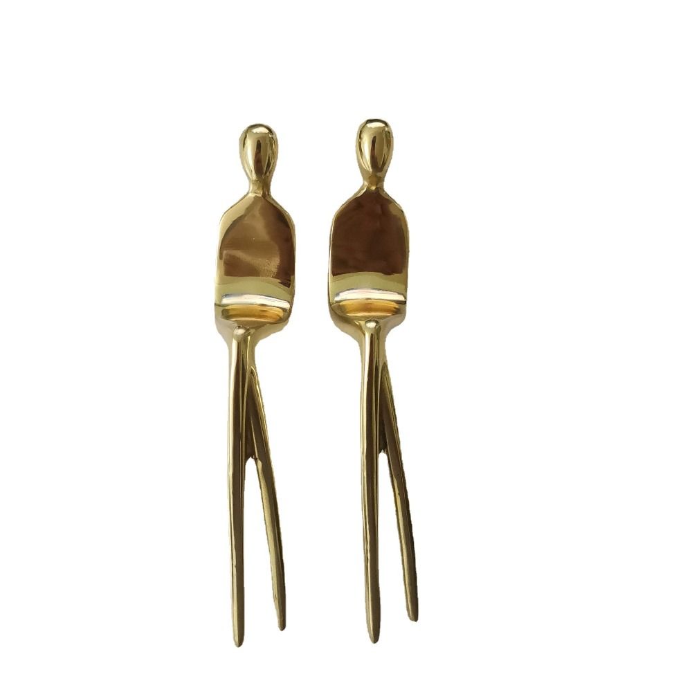 European Style Door Knobs Solid Brass Cabinet Handles French Nordic Door Handle  Gold Finish