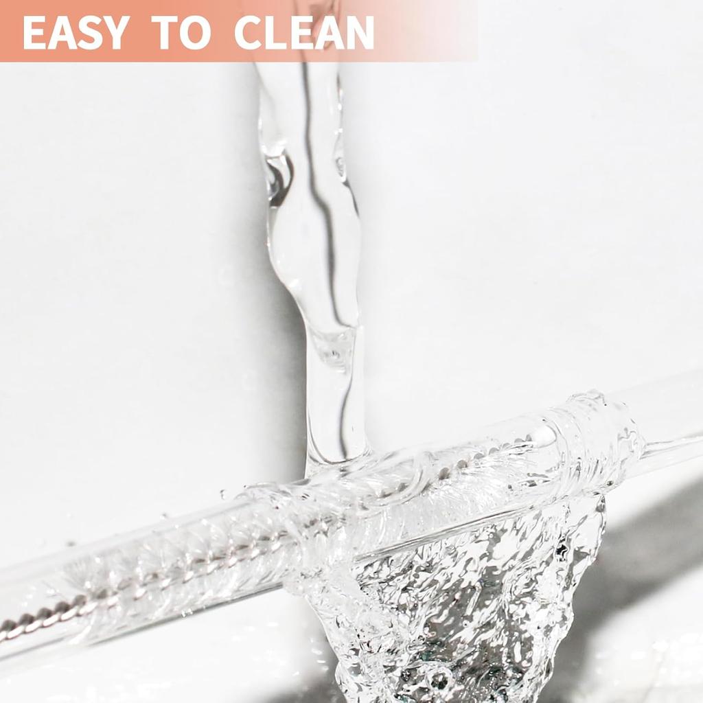 64oz Straw Compatible With Stanley, Extra Long Quencher, Cleaning Brush And Iceflow Flip Straw Tumbler 64 oz