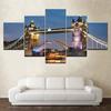 London Bridge Wallpaper 5 Piece Wallpapers Modern Modular Poster Art Canvas Painting for Living Room Home Decor