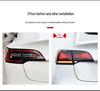 LED Tail Lights for Tesla Model 3/Y: Car Modification Driving Lights