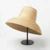 Nieuwe Populaire Lampvorm Zonnehoed voor Dames Grote Brede Rand Zomer Strandhoed Dames Hoge Top Strohoed UV Bescherming Derby Reishoed