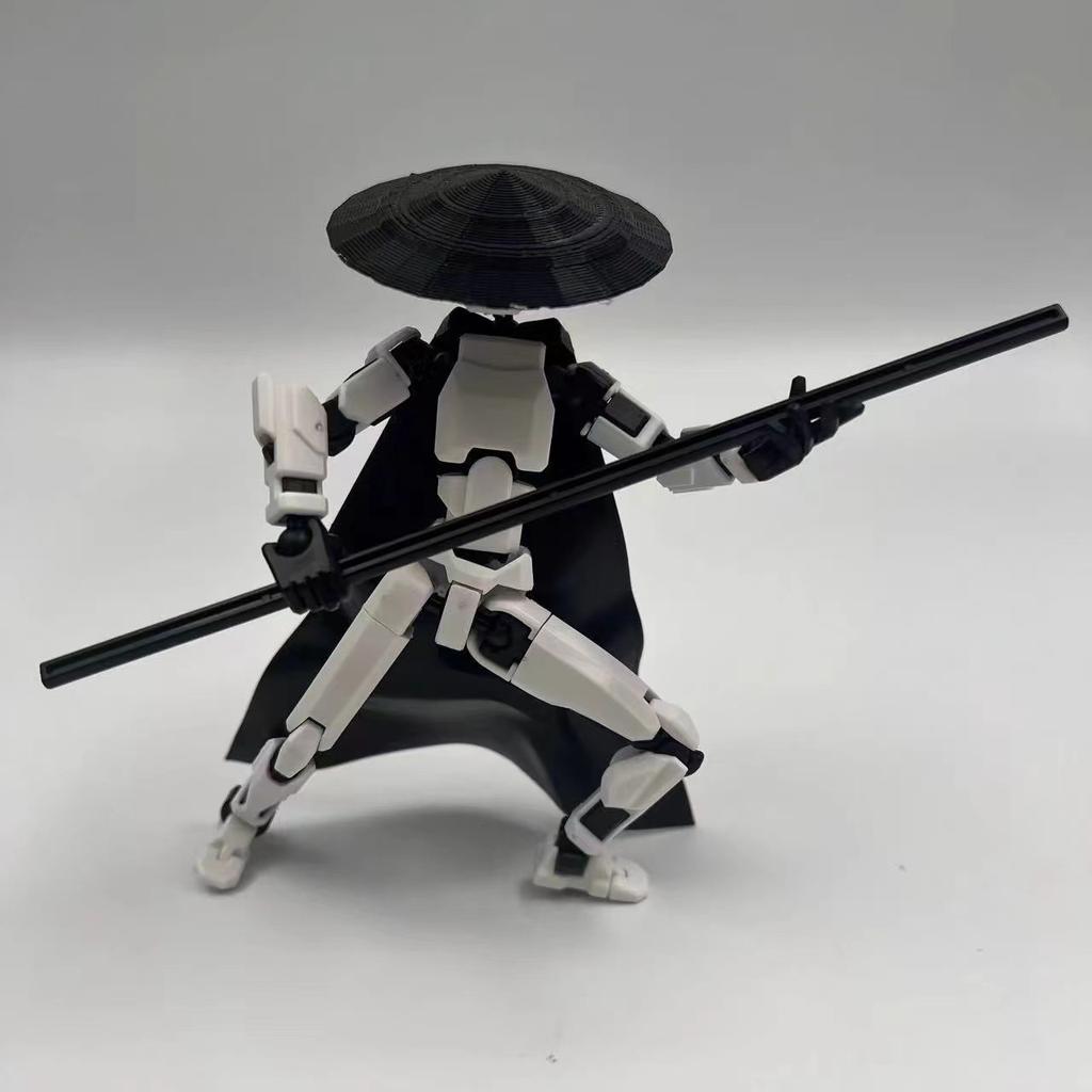 3D Articulated Figures Action Figure Set Giant Sword Titan Robot T13 Action Figure DIY Dummy Doll Jointed Ornament Zelda Boy