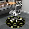 1pc Batman Symbols Office Round Area Rug, Under Office Chairs Bedroom Living Room Home Decor, Room Deco, Available in Various Sizes