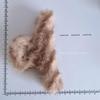 Koreanische Dongdaemun Plüsch Leopardenmuster Krallenklemme: Hochwertiges Herbst-/Winter-Haaraccessoire
