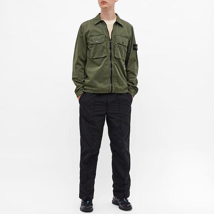Stone Island Overshirt Sage Men Tops Green 7515113WN-V0155