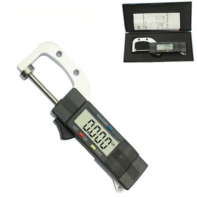 0-25mm Digital Horizontal Thickness Gauge 0.01mm Round Diameter Metal Thickness Gauge Jewellery Pearl Ruler Micrometer