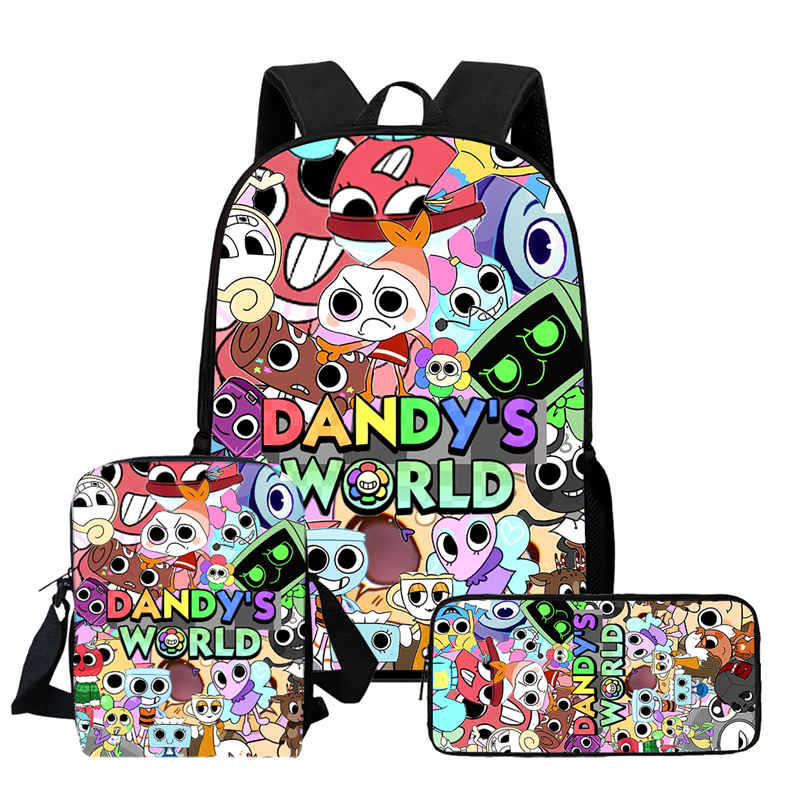 Dandy's Welt Tasche Hohe Auflösung Druck Lässig Grenzüberschreitend Leichter Rucksack