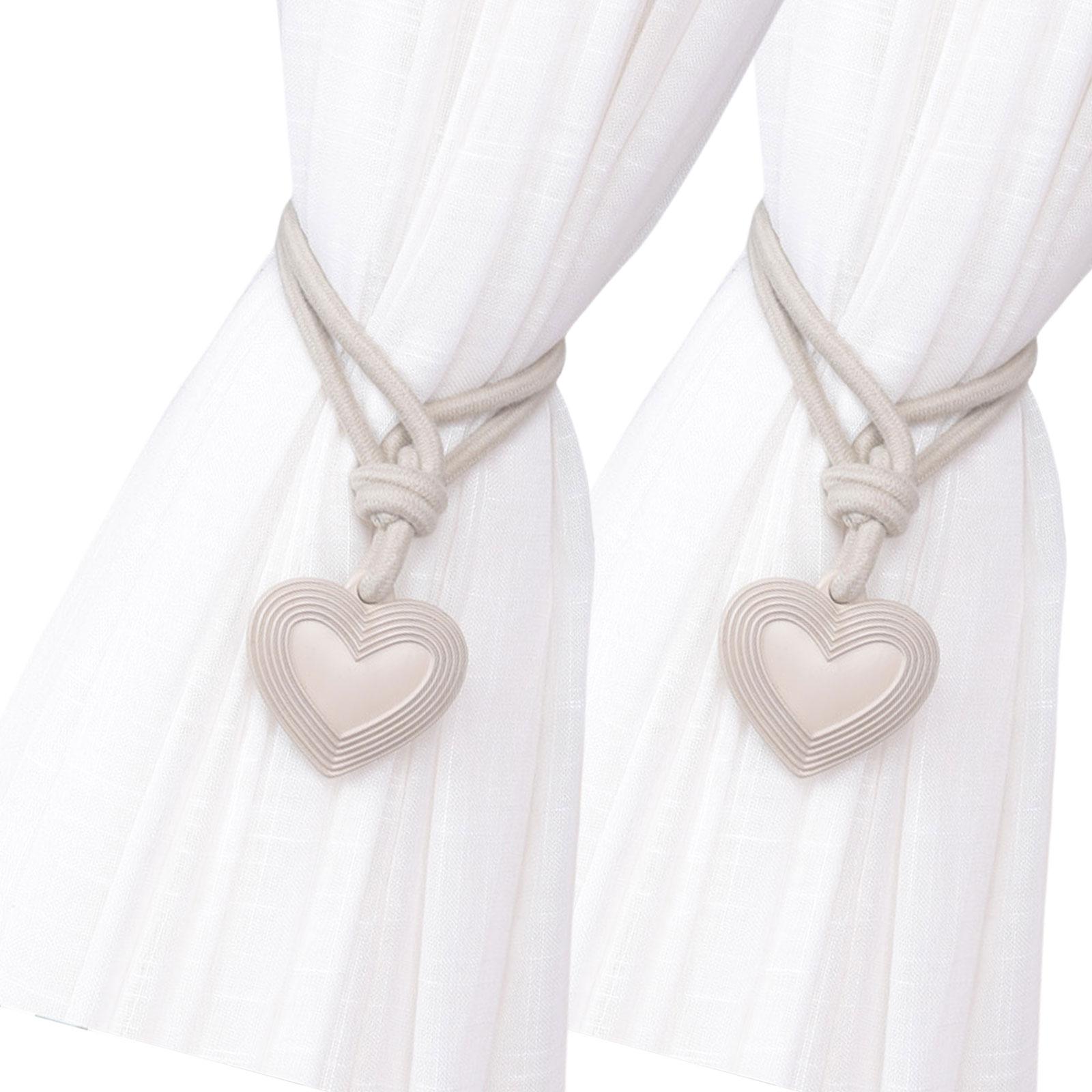 

Современные плетеные веревочные узлы держатели для штор подхваты с подвеской в виде сердца набор из 2 штук деревенские подхваты для штор элементы декора интерьера шампанского