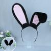 Long Rabbit Ear Hair Band Bunny Headband Festival Party Lolita Hair Band Bunny Cosplay Headdress Birthday Gift