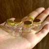 10pcs DIY Glass Jar Mini Miniature Figurines Cute Glass Bottle  Craft Supplies