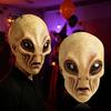 Máscara de Látex de Alien de Cabeza Completa para Disfraz de Halloween, Criatura de OVNI de Ciencia Ficción Textura Detallada Gorro para la Cabeza Fiestas de Cosplay de Miedo Y Casa Embrujada