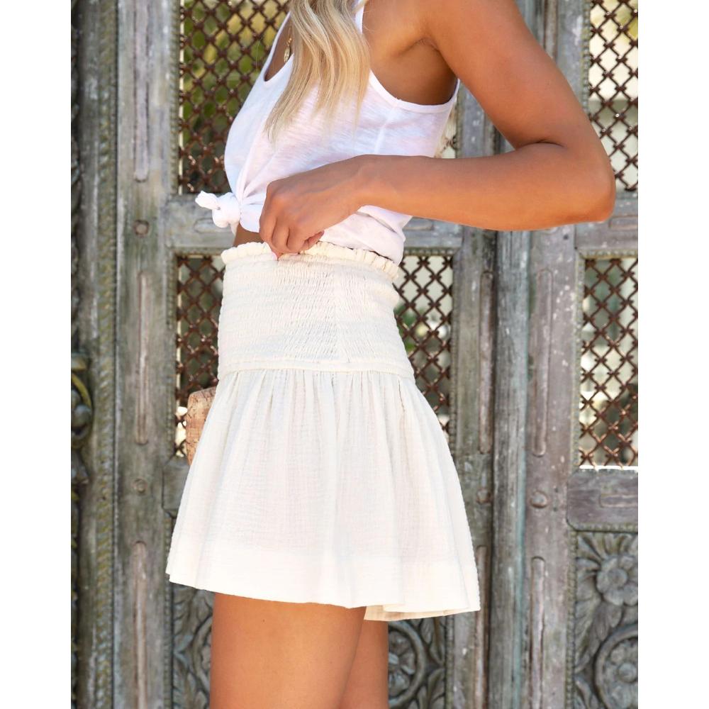 Summer Women's Shorts Skirt Fashion Beach Skirt Flowy Dress Pants