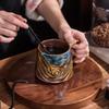 Shineqi Japanese Wabi-Sabi Ceramic Coffee Mug