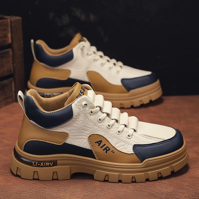 Men's High Top Shoes 2024 Summer Comfortable Breathable Designer Platform Shoes Men Fashion Casual Sneakers Outdoor Running Shoe