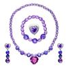 Accessori da Principessa Cosplay Gioielli per Bambini Collana Viola a Coda di Pesce Accessori