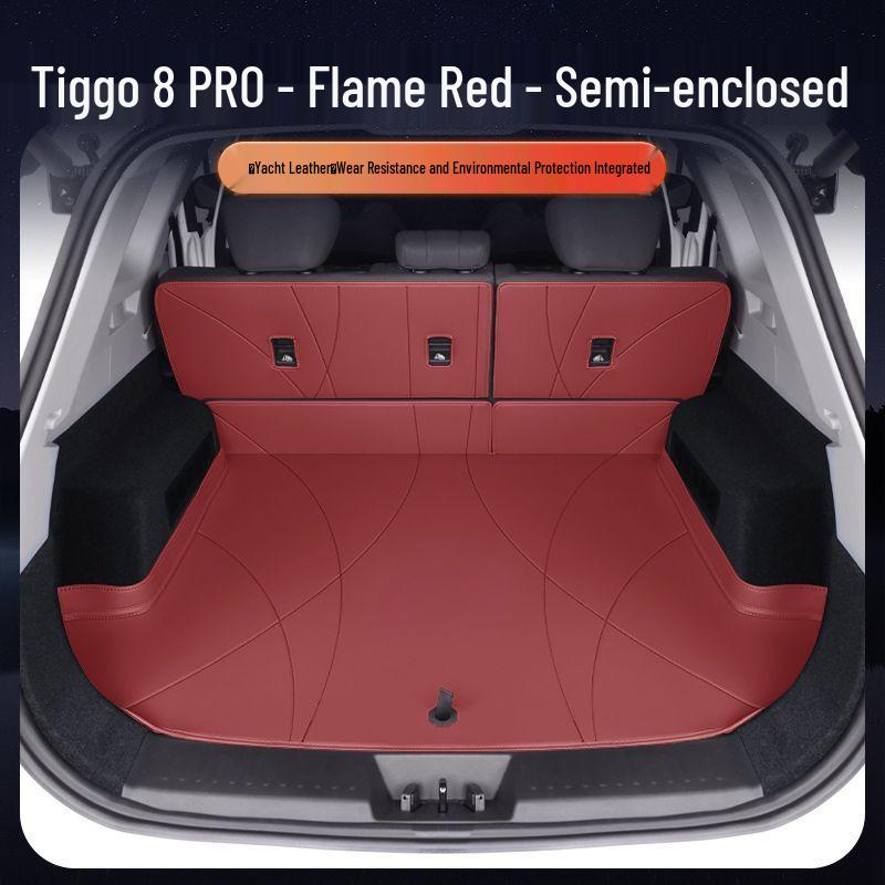 L6F Trunk Mat for Chery Tiggo 8L PLUS PRO New Energy - Full Surround Design