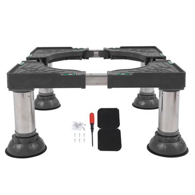 Washing Machine Stand Base Stainless Steel Rubber Length Height Adjustable Washer Pedestal for