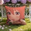 Animesan no enmusubi Cushion Cover Home & Car Dual-Scene Pillow Cover: Reversible for Premium Comfort