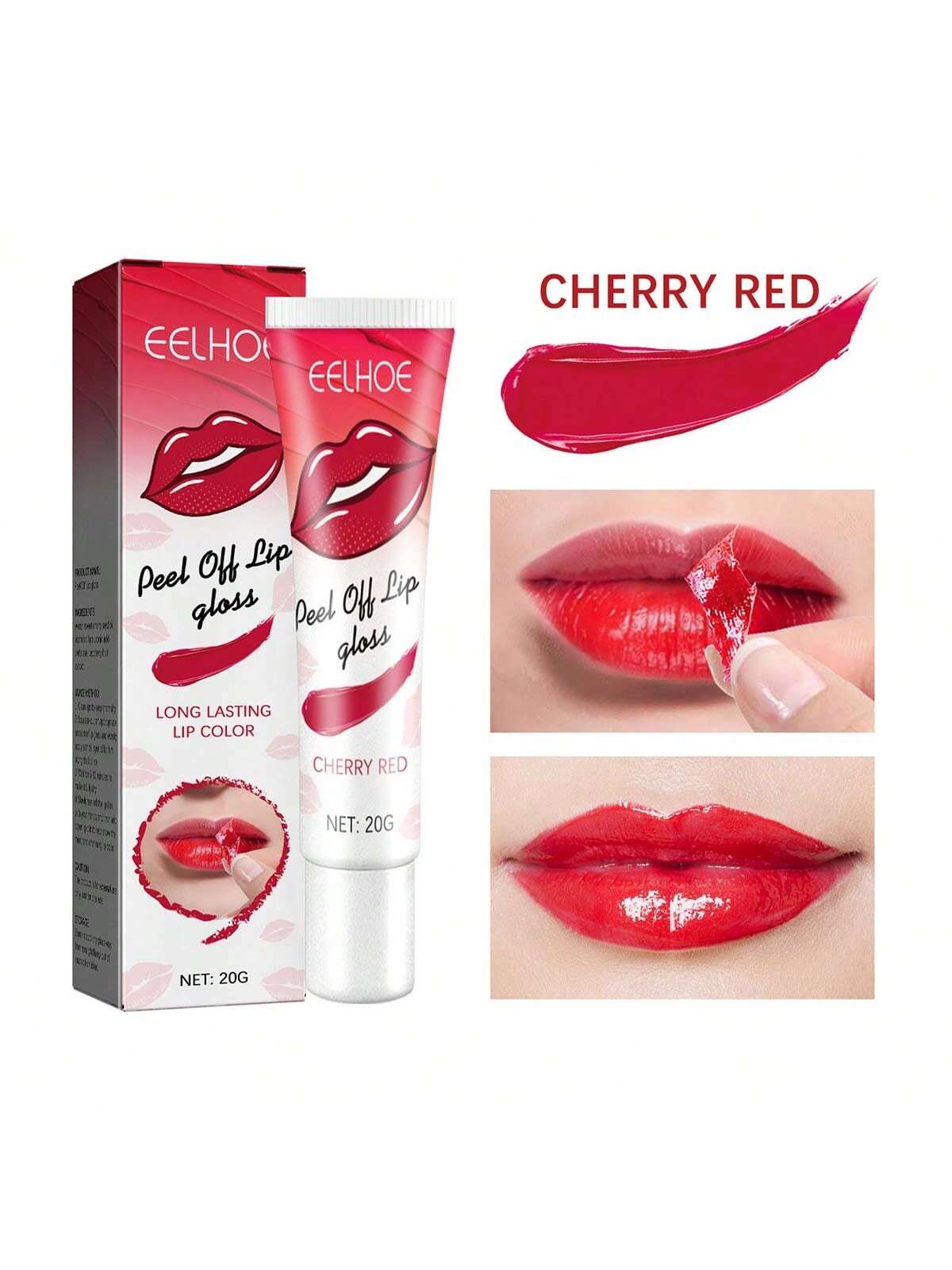 

Сексуальная красная удивительная отшелушивающая жидкая губная помада, водостойкий длительный блеск для губ, оттенок, увлажняющий, отрывающееся пятно для губ, косметика для макияжа