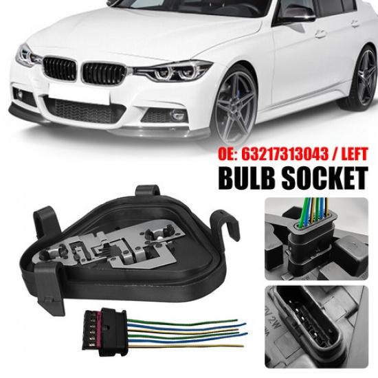 Подходит для BMW 320i 328i 335i Задний фонарь Задняя панель Левая сторона Патрон лампы LN