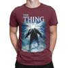 Classic Horror Icon Film Graphic Outerwear Funny 100 Cotton Tshirt The Thing Tops Tees For Unisex