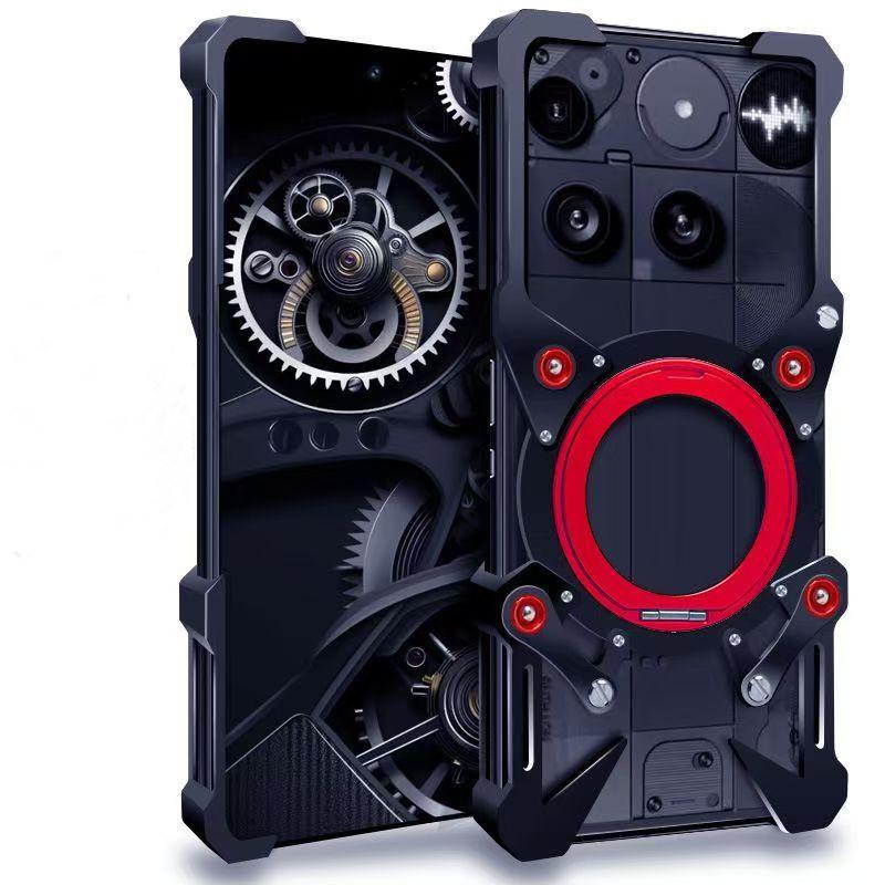 Powerful Shockproof Metal Armor Case For