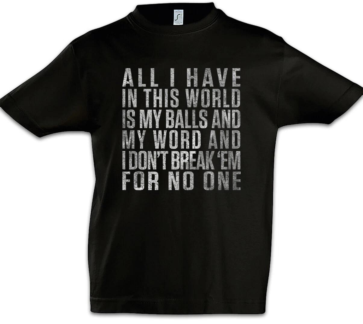 All I Have In This World Kids Boys kids boys T-Shirt Scarface Tony Movie Fun Montana 100