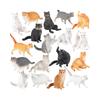 Plush Orange Cat Figurine: Educational Simulation for Kids