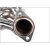 AP03 Shorty Manifold Header for Ford F150 F250 1997 1998 1999 2000 2001 2002 2003 5.4L V8 Engines Chrome Polished
