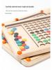 Children's Wooden Magnetic Maze Puzzle & Drawing Board - Early Education Toy with Magnetic Pen Control