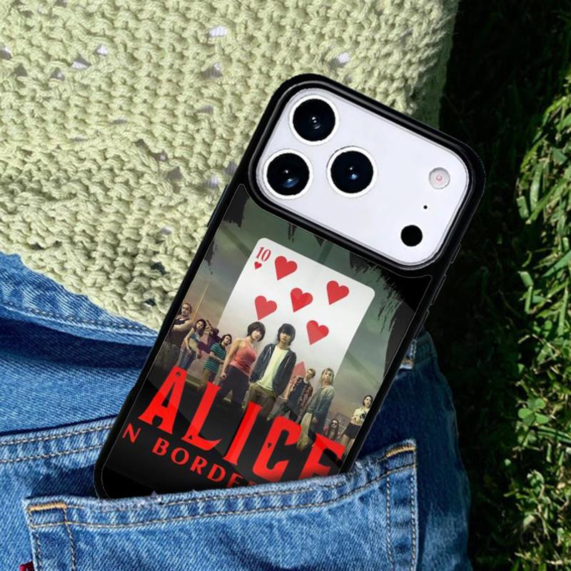 Alice In Borderland Phone Case Cover for IPhone 11 12 13 14 15 16e 17 Pro Max Coque for IPhone 17 Air