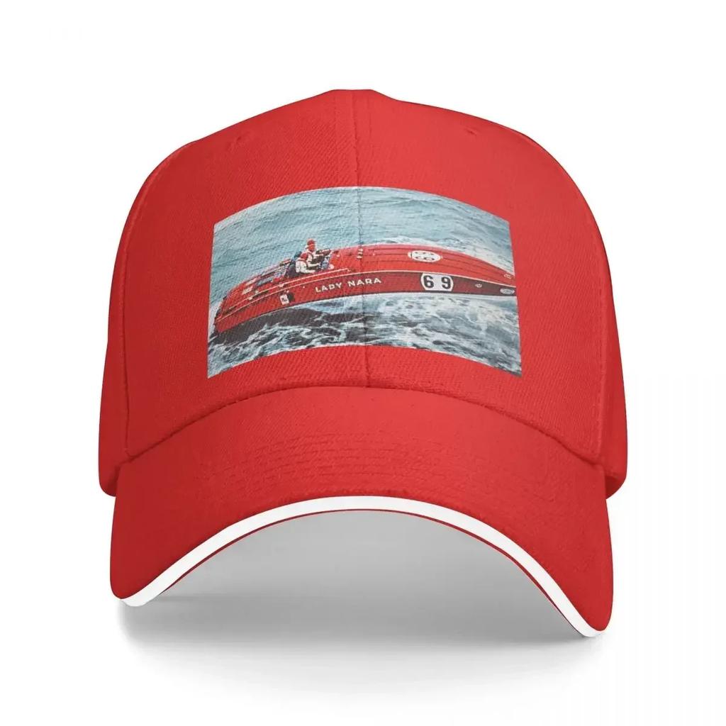 s Italian Racing Boat (Retro) Baseball Cap tea Hat Golf Hat Unisex hard hat Luxury Unisex Womens Golf Wear Unisexs