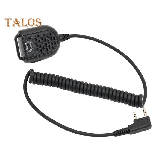 

Голосовая связь PTT LED плечевой динамик микрофон портативный микрофон для рации 5R 888S чувствительный микрофон звук стабильный уровень звукового давления чёрный