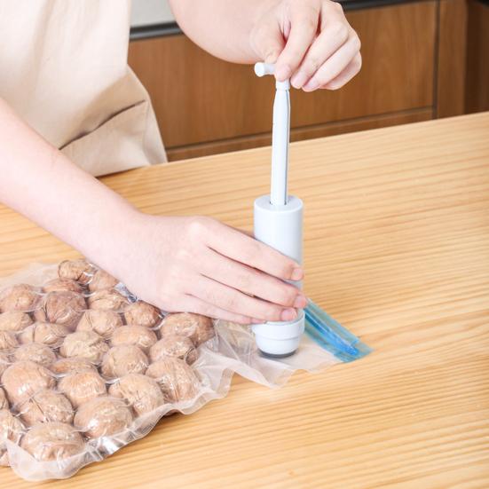 5 bucăți saci de etanșare sub vid de calitate alimentară de capacitate mare PE carne pentru depozitarea legumelor saci de etanșare cu supape de aer accesorii de bucătărie