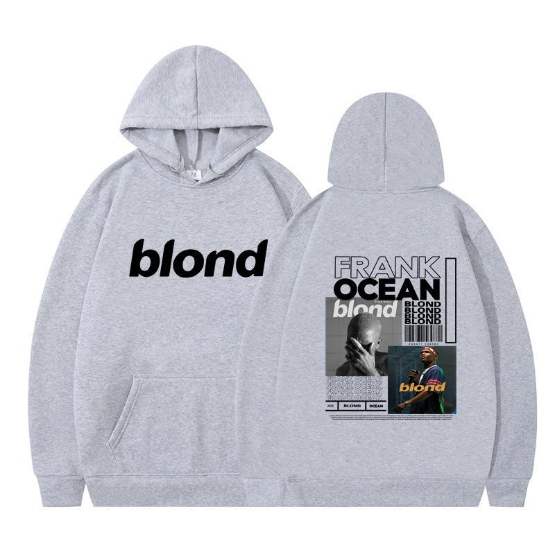 2024 Außenhandel Neu Blond Grenzüberschreitend Herbst/Winter Neu Fleece Lässig Kapuzenkragen Unisex Kapuzenpullover