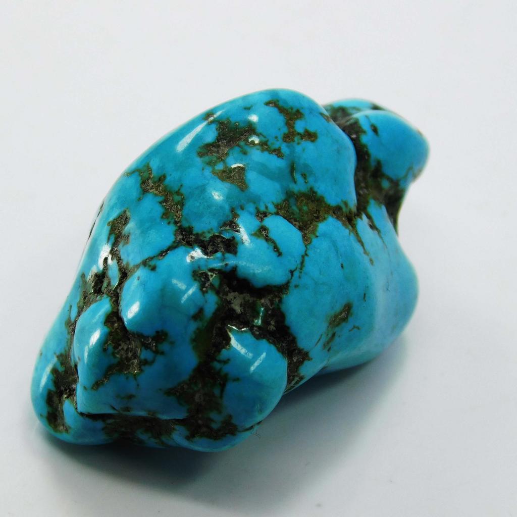 Blue Turquoise Rough Slab 79 Ct Natural CERTIFIED Loose Gemstone Rough