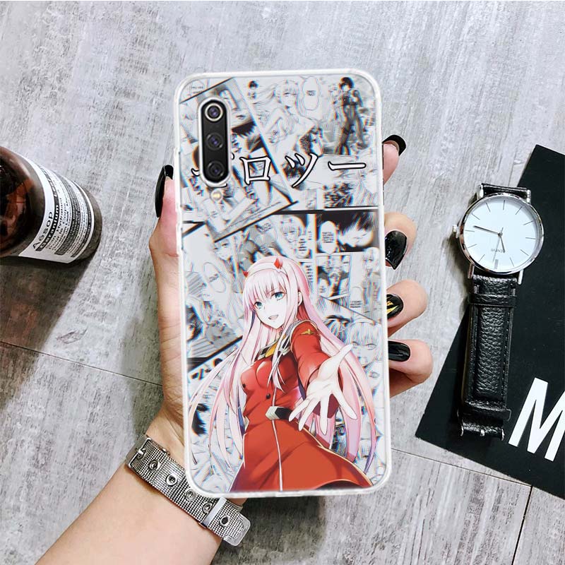 Zero Two Darling In The FranXX Phone Case For Xiaomi Redmi Note 15 14 13 12S 12 Pro Plus 11S 11E 11 11T 10S 10 Art Soft Pattern