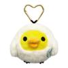 Hatayama Shoji Rilakkuma Dararakko Mascot Pouch Kiiroitori Plush Toy Pouch Accessory Holder Carabiner Included Face Design Cute Character Goods Women