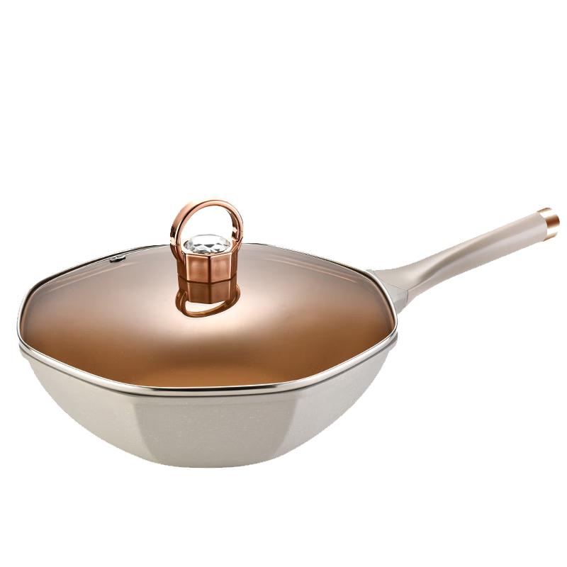 OLOFE Titanium Non-stick Octagonal Wok