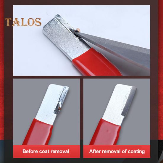 1/5ks ořezávátko Přenosný ořezávač wolframové oceli Ruční ořezávátko kapesní velikosti Multifunkční nářadí s protiskluzovou rukojetí Karbidové ořezávátko pro kempování