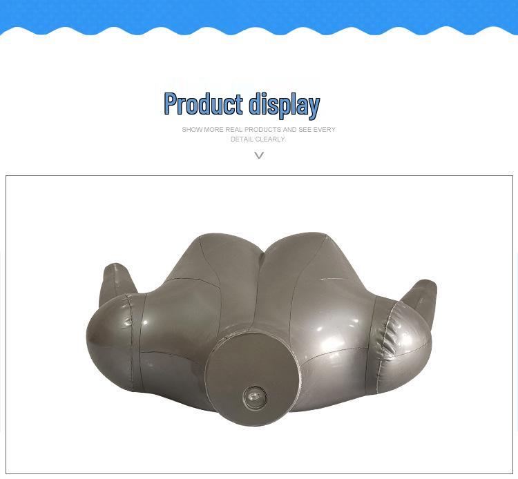 PVC Inflatable Female Mannequin Torso for Clothing Display