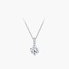 Monograph Cynthia Necklace Mgnls330 Rhodium Plated (1 Carat Moissanite)