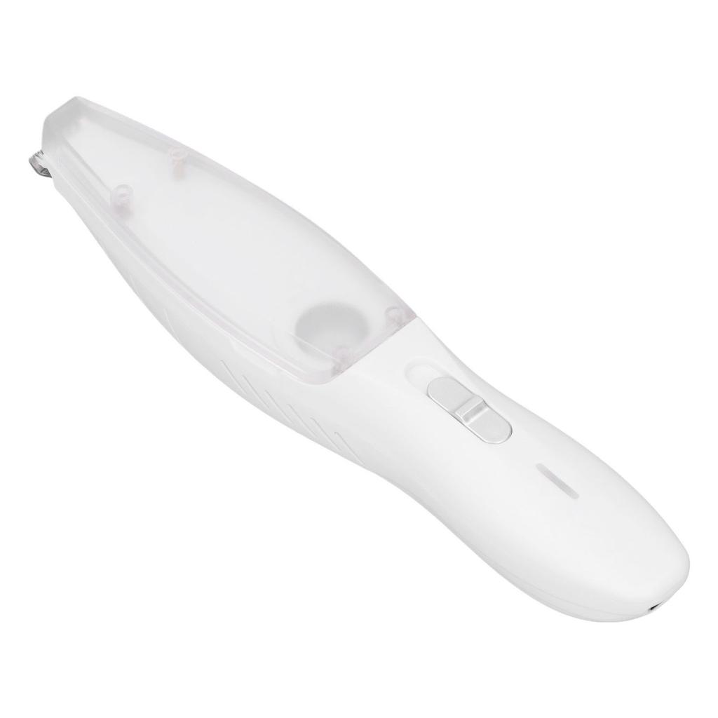 Small Dog Clipper Powerful Suction Low Noise Stainless Steel 600mAh Battery Pet Paw Trimmer for Cat