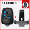PECCININ Automatic Door Garage Remote Control Command Transmitter 433MHz Rolling Code 3 button