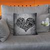 I Love Maretu pillow cover living room sofa cushion cover bedroom room bed pillow cover home decoration