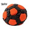 Soccer Shaped Sand Bag Football Sandbags, Soft Plush Footbags for Adults, Juggling Balls, Vibrant Sports Team Building Game Prop Design Dirtbag Indoor