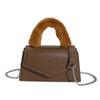 High-quality Small Square Bag for Women  Brown Stone Pattern  Crossbody Bag  New  Autumn and Winter
