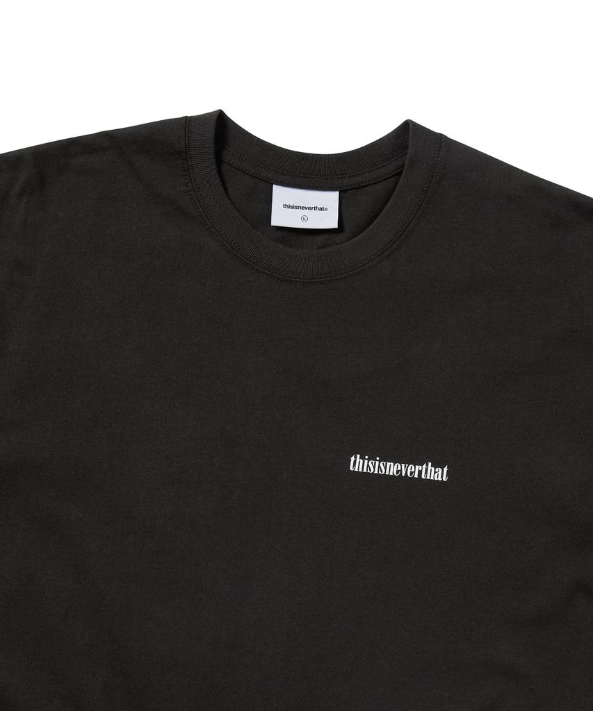 THISISNEVERTHAT 4 Panels Tee Off Black