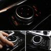 Car Styling Multimedia Buttons Cover iDrive Stickers For BMW F20 F25 F30 F10 F07 E60 E90 E92 E70 E71 F01 F02 E84 F48 X1 X3 X5 X6