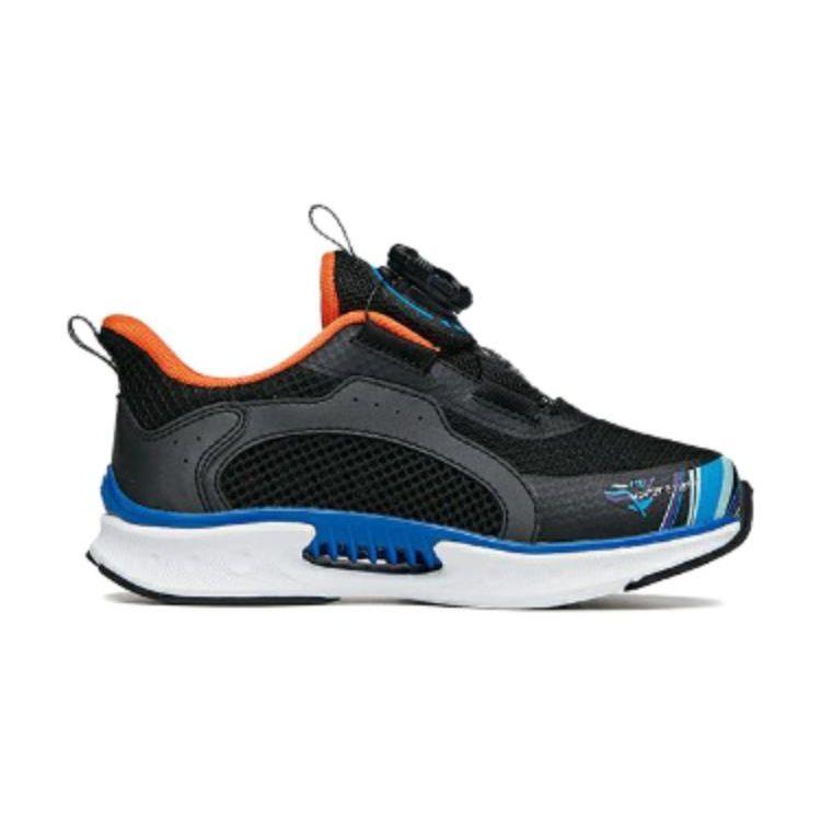 Anta Kids Non-Slip Shock Absorbing Wear-Resistant Low-Top Running Shoes Kids sneaker Black 312229903-4